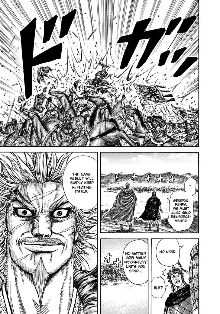 Kingdom - Chapter 206 : The Hi Shin Unit S Battle Plan