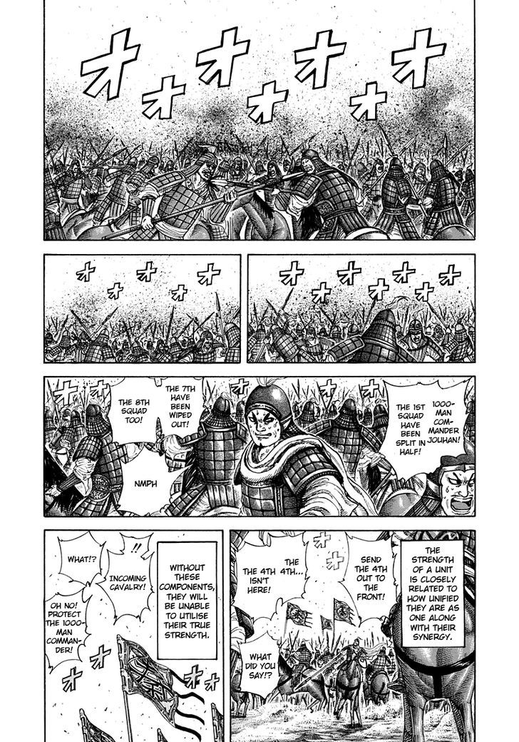 Kingdom - Chapter 206 : The Hi Shin Unit S Battle Plan