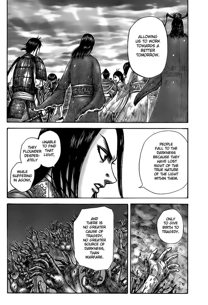 Kingdom - Chapter 427 : Words Of Resolve