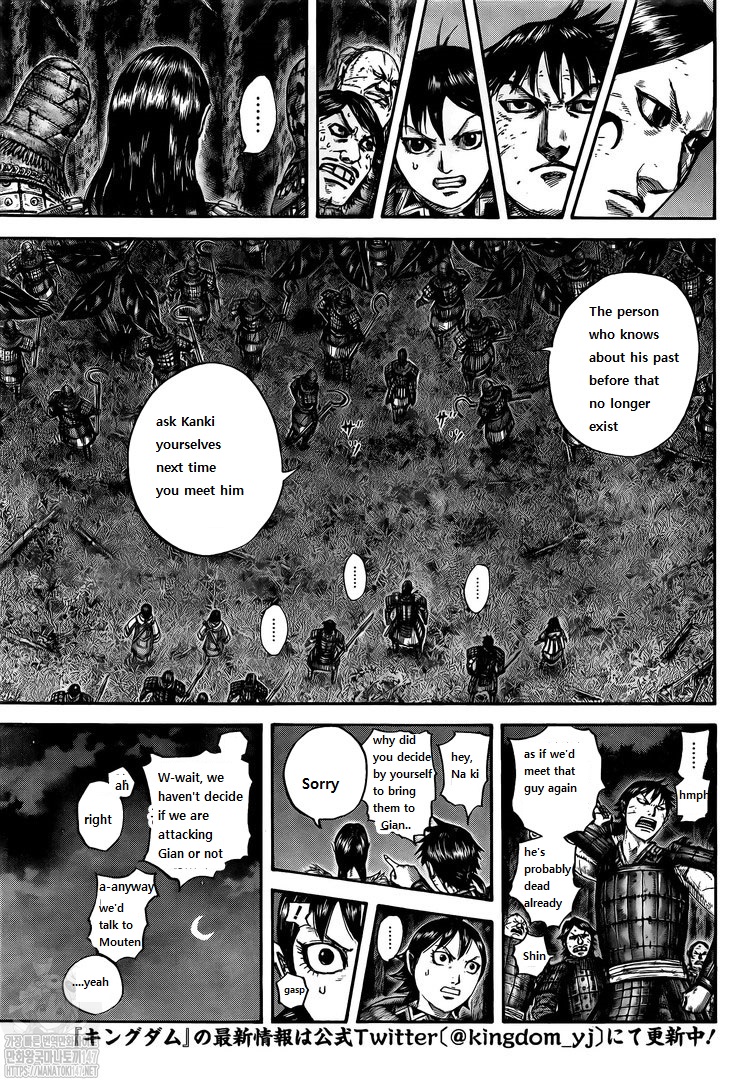 Kingdom - Chapter 729