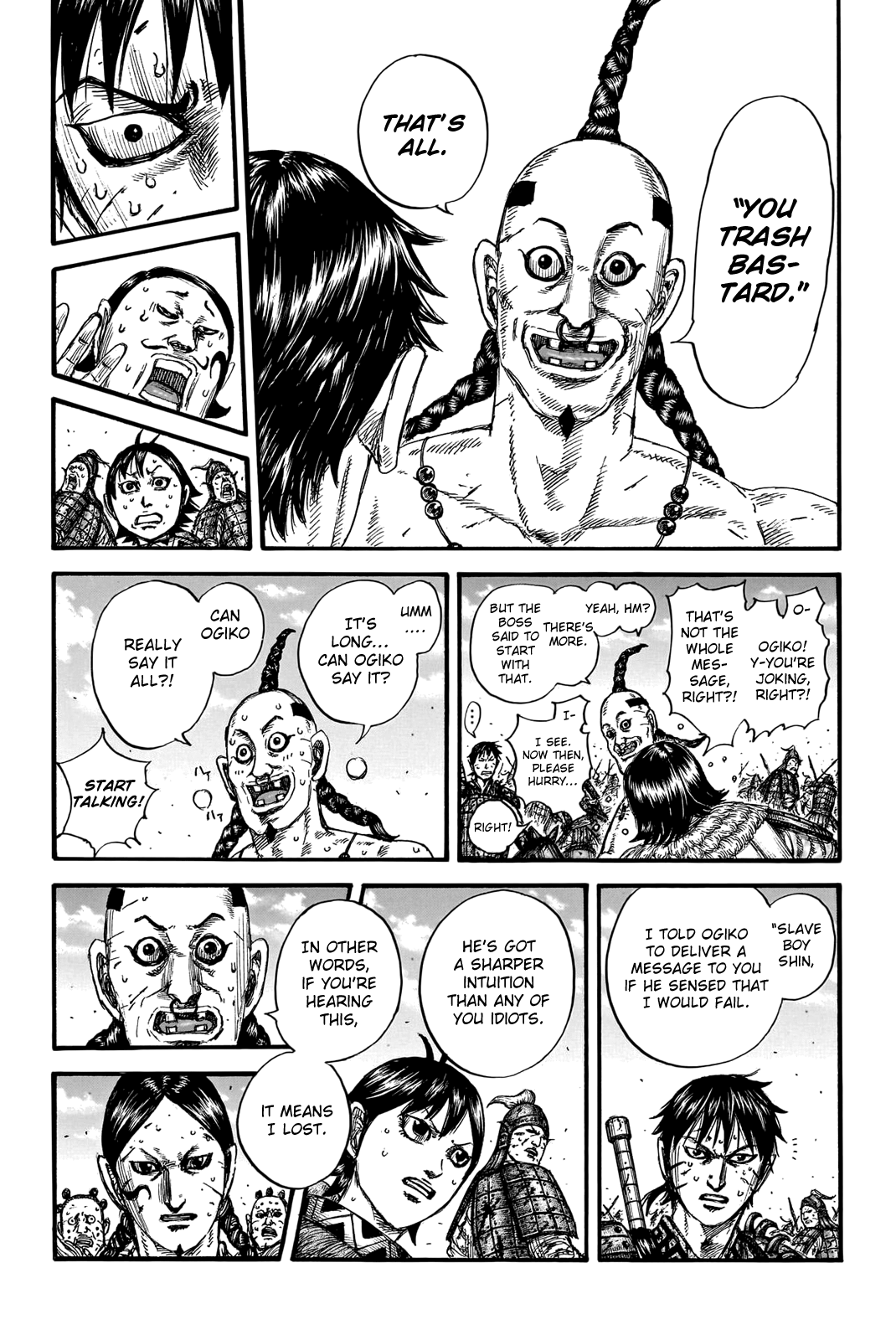 Kingdom - Chapter 748: Ogiko's Intuition