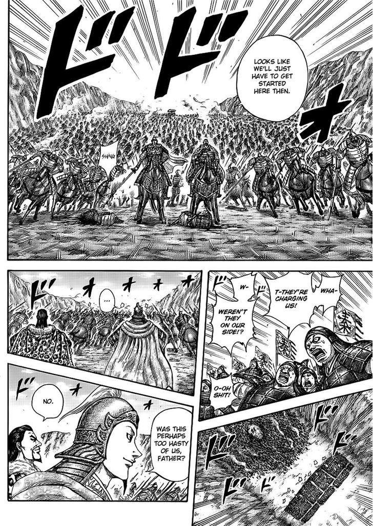 Kingdom - Chapter 414 : Three Sides, None Backing Down