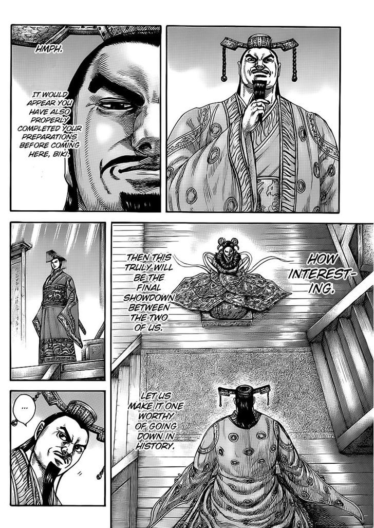 Kingdom - Chapter 414 : Three Sides, None Backing Down