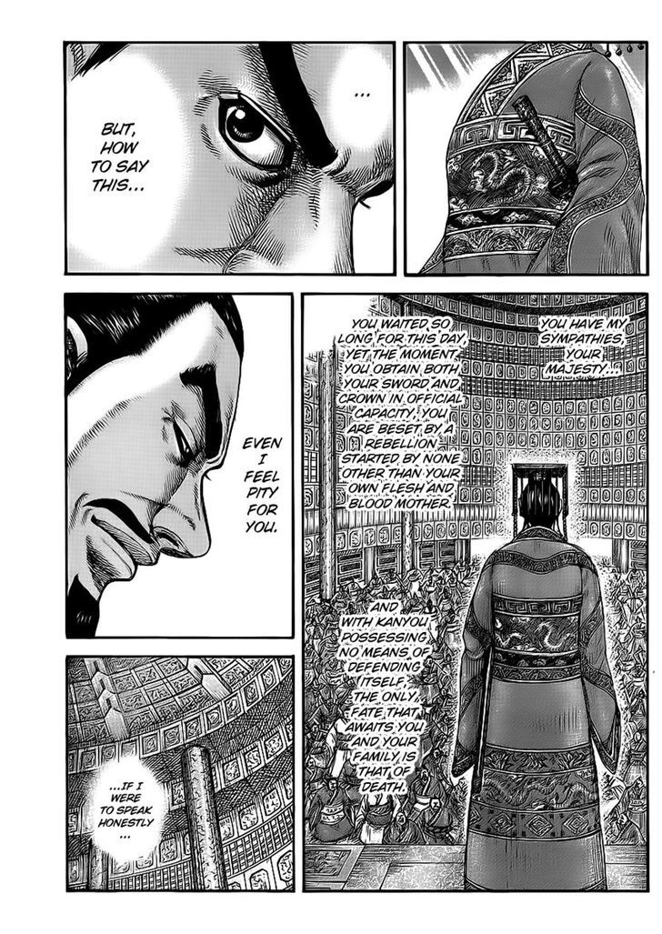 Kingdom - Chapter 414 : Three Sides, None Backing Down