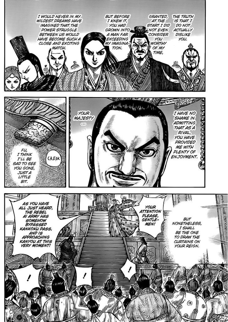 Kingdom - Chapter 414 : Three Sides, None Backing Down