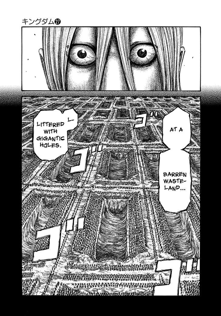 Kingdom - Chapter 285 : Barrens Littered With Holes