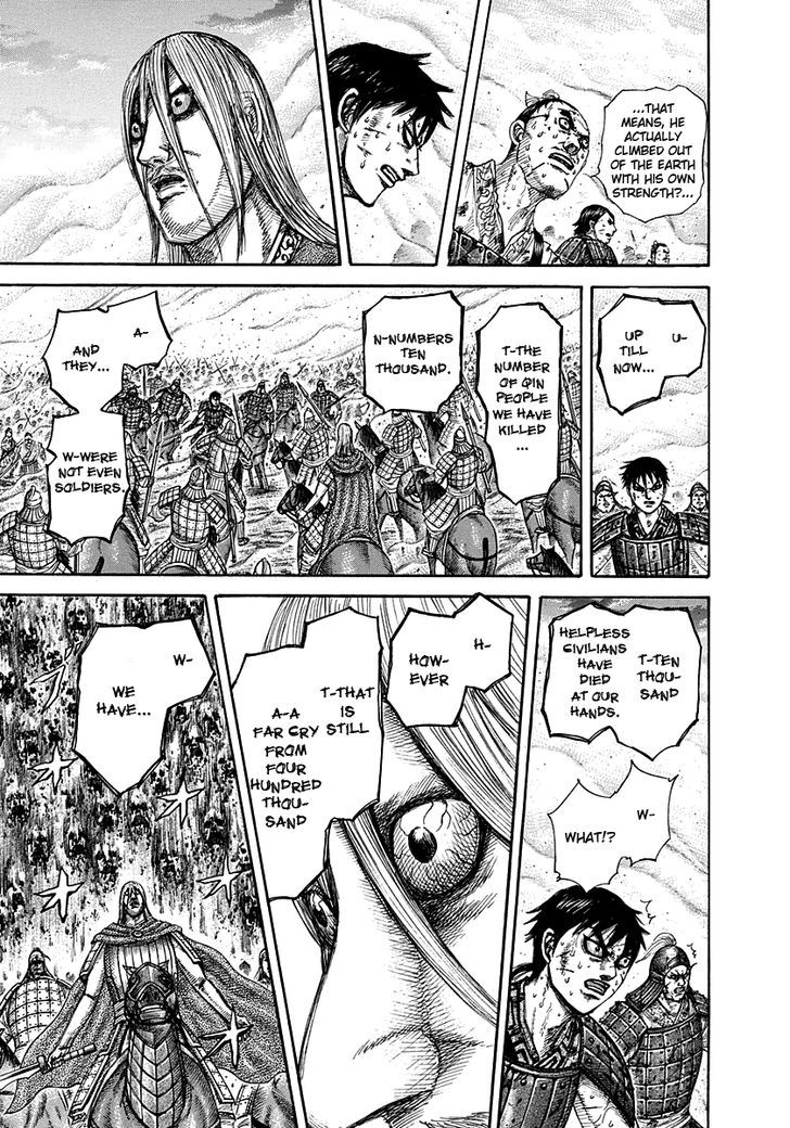 Kingdom - Chapter 285 : Barrens Littered With Holes