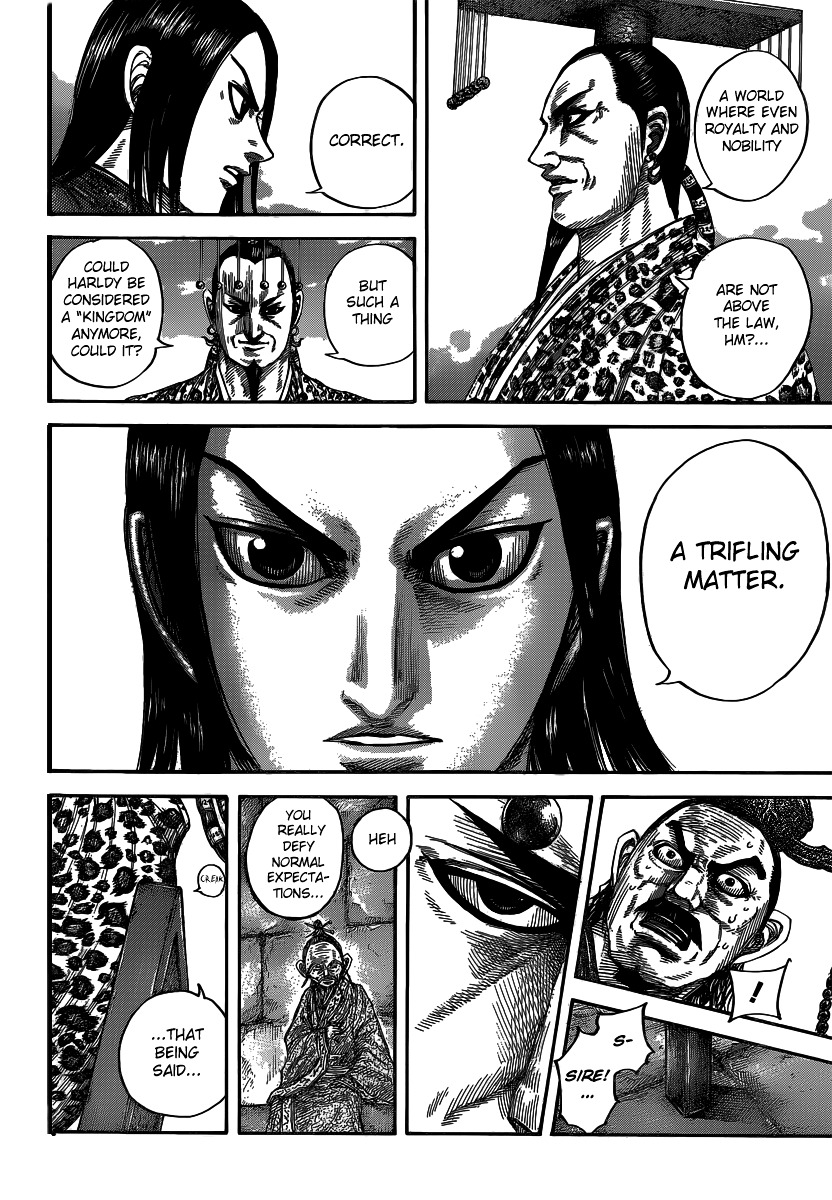 Kingdom - Chapter 488 : Qin King S Vision