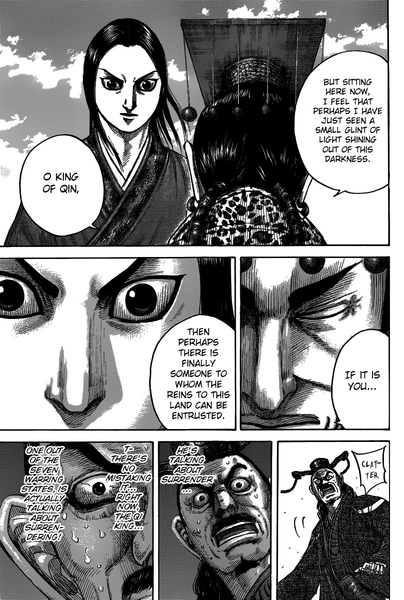 Kingdom - Chapter 488 : Qin King S Vision