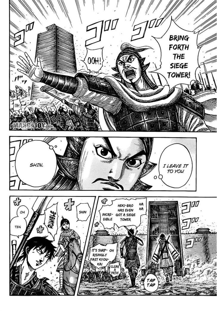 Kingdom - Chapter 374 : The Battle Of Tonryu