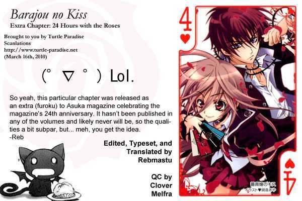 Barajou No Kiss - Vol.3 Chapter 14.5 : 24 Hours With The Roses