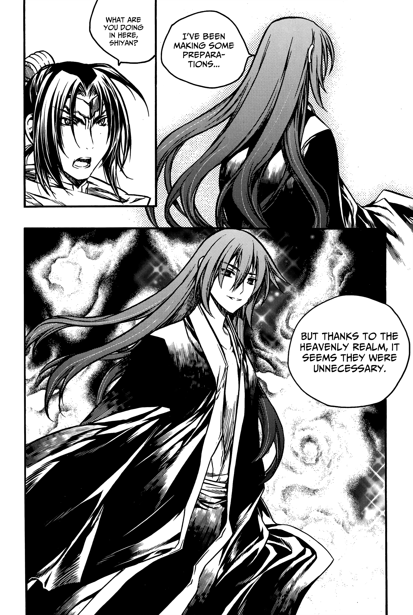 Chronicles Of The Cursed Sword - Vol.25 Chapter 96: Heavenly Descent