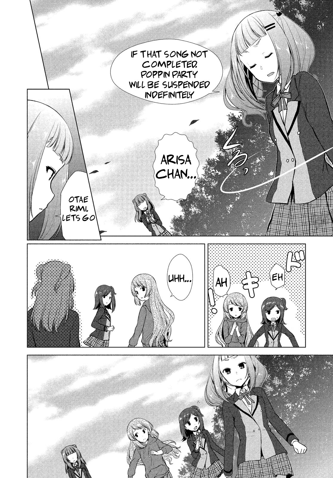 Bang Dream!: Star Beat - Vol.2 Chapter 10: Arisa's Drastic Measure