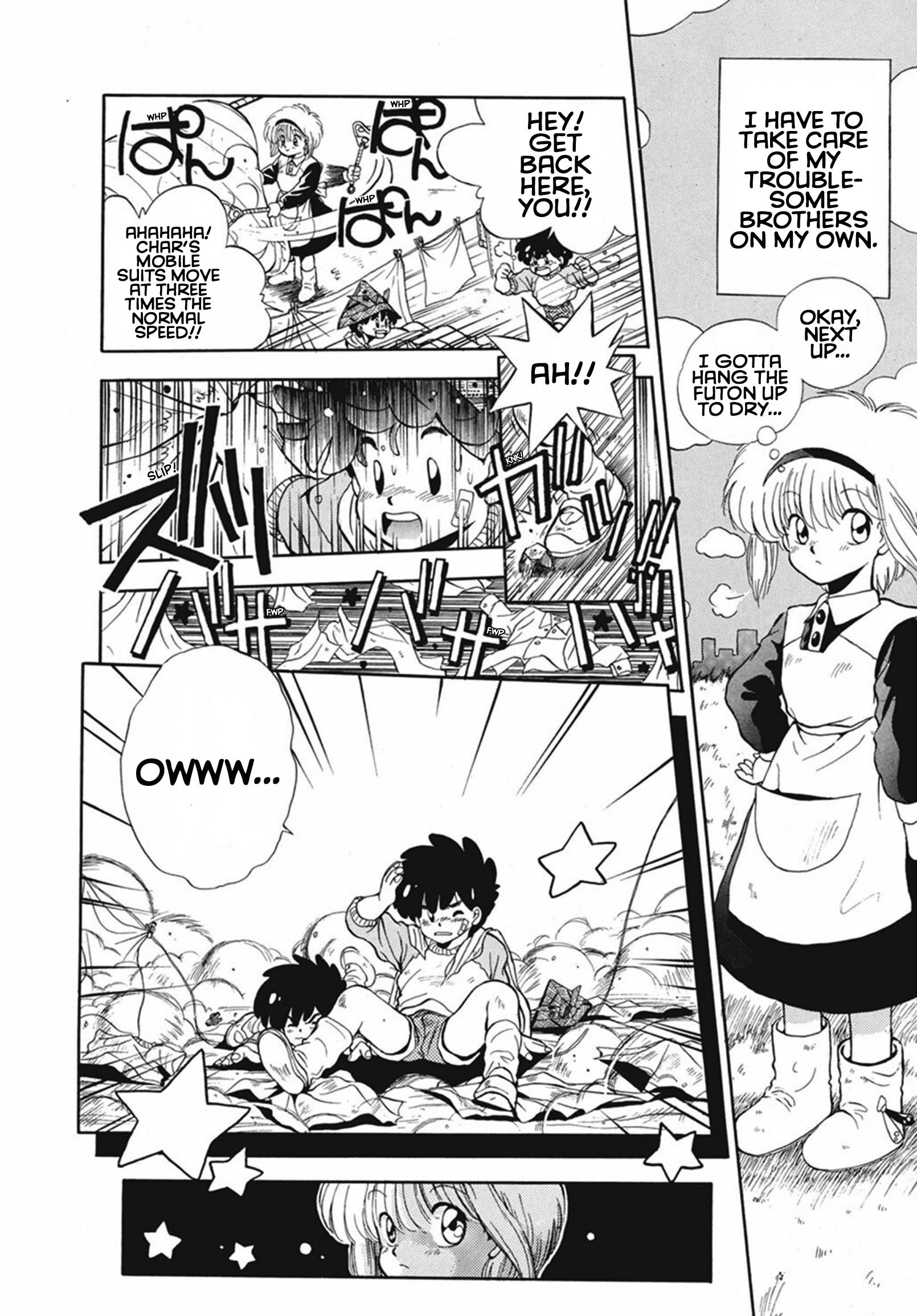 Magical Ensign Blaster Mari - Vol.1 Chapter 1: Magical Power!? I'm A Zeon Soldier!?