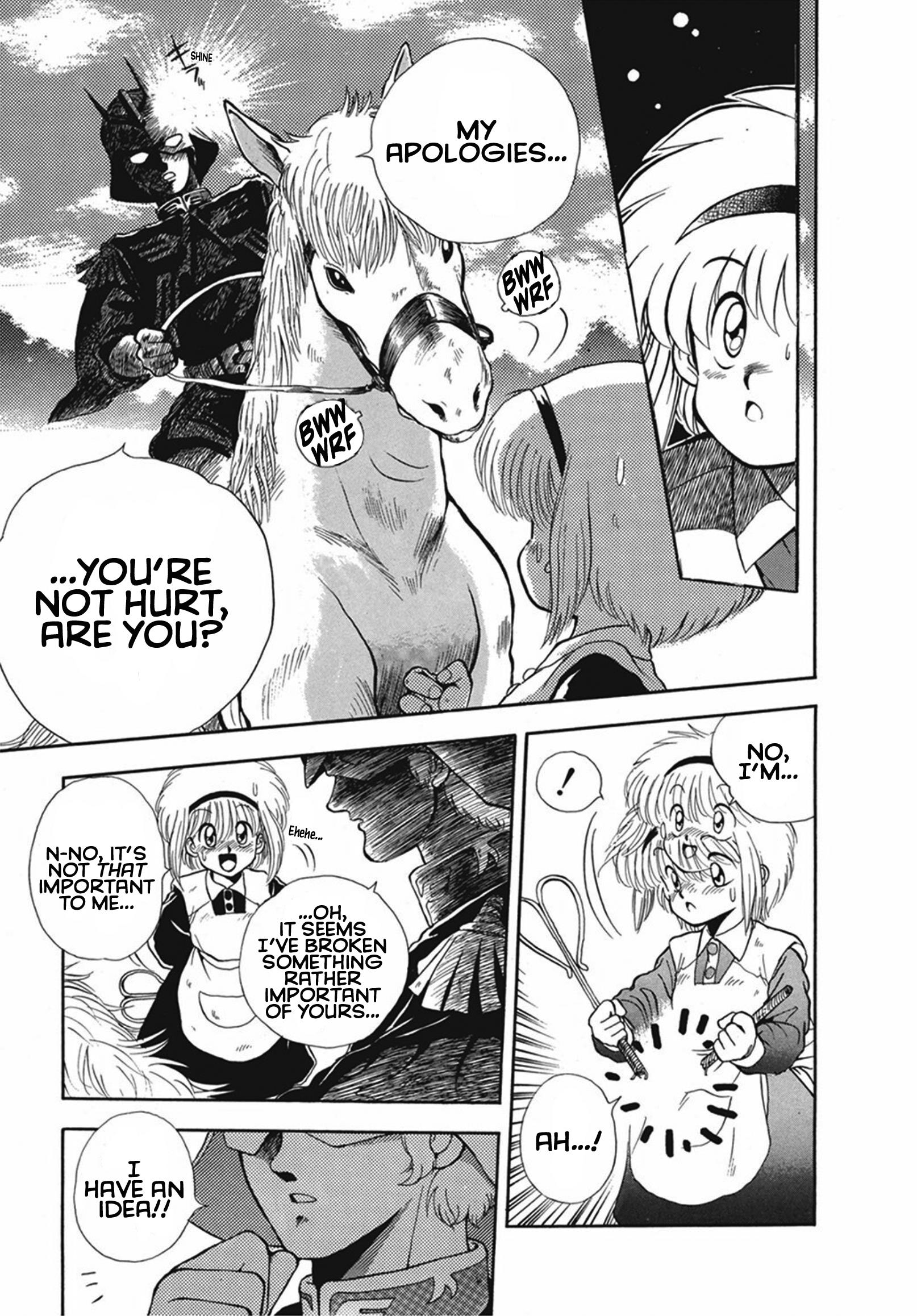 Magical Ensign Blaster Mari - Vol.1 Chapter 1: Magical Power!? I'm A Zeon Soldier!?