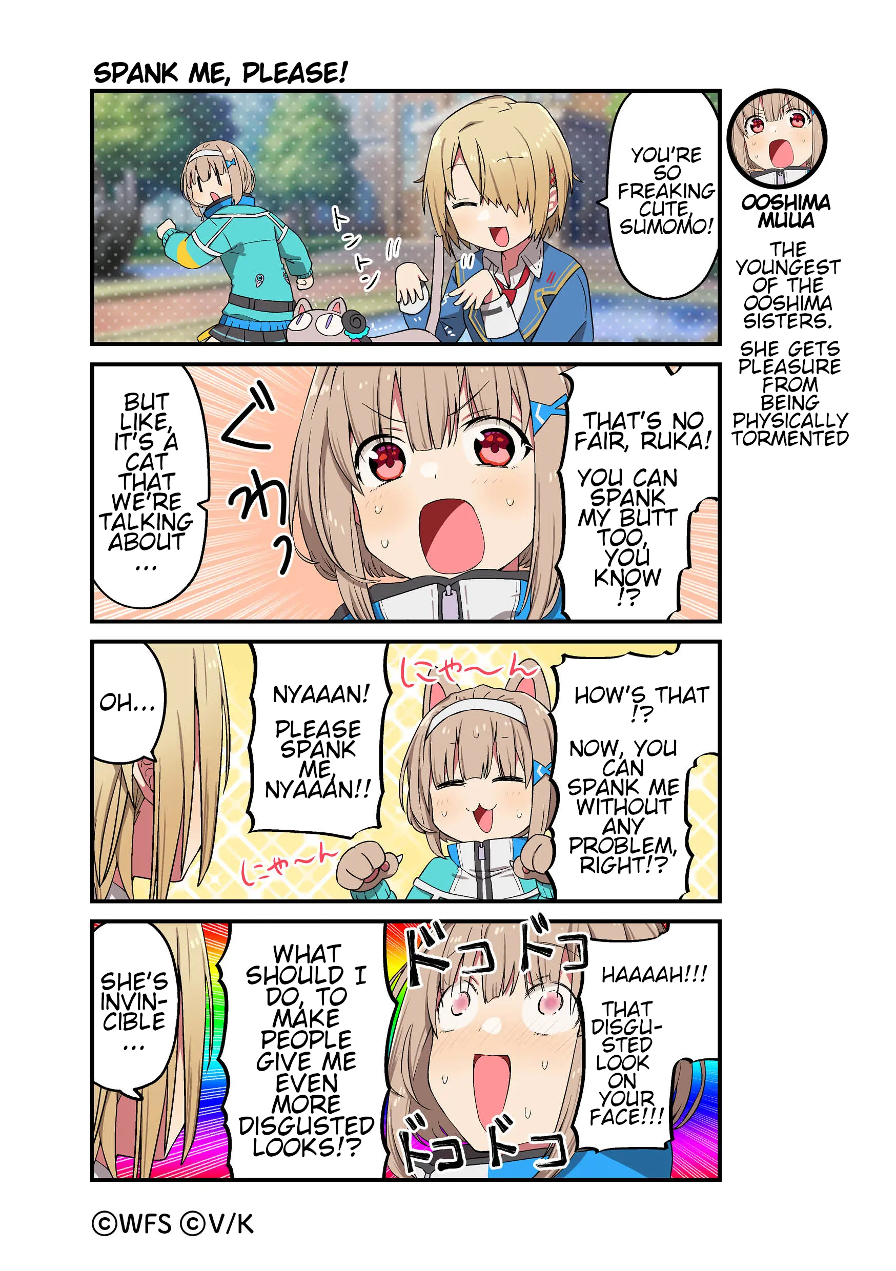 Heaven Burns Red Official 4-Koma - Chapter 78: Spank Me, Please!