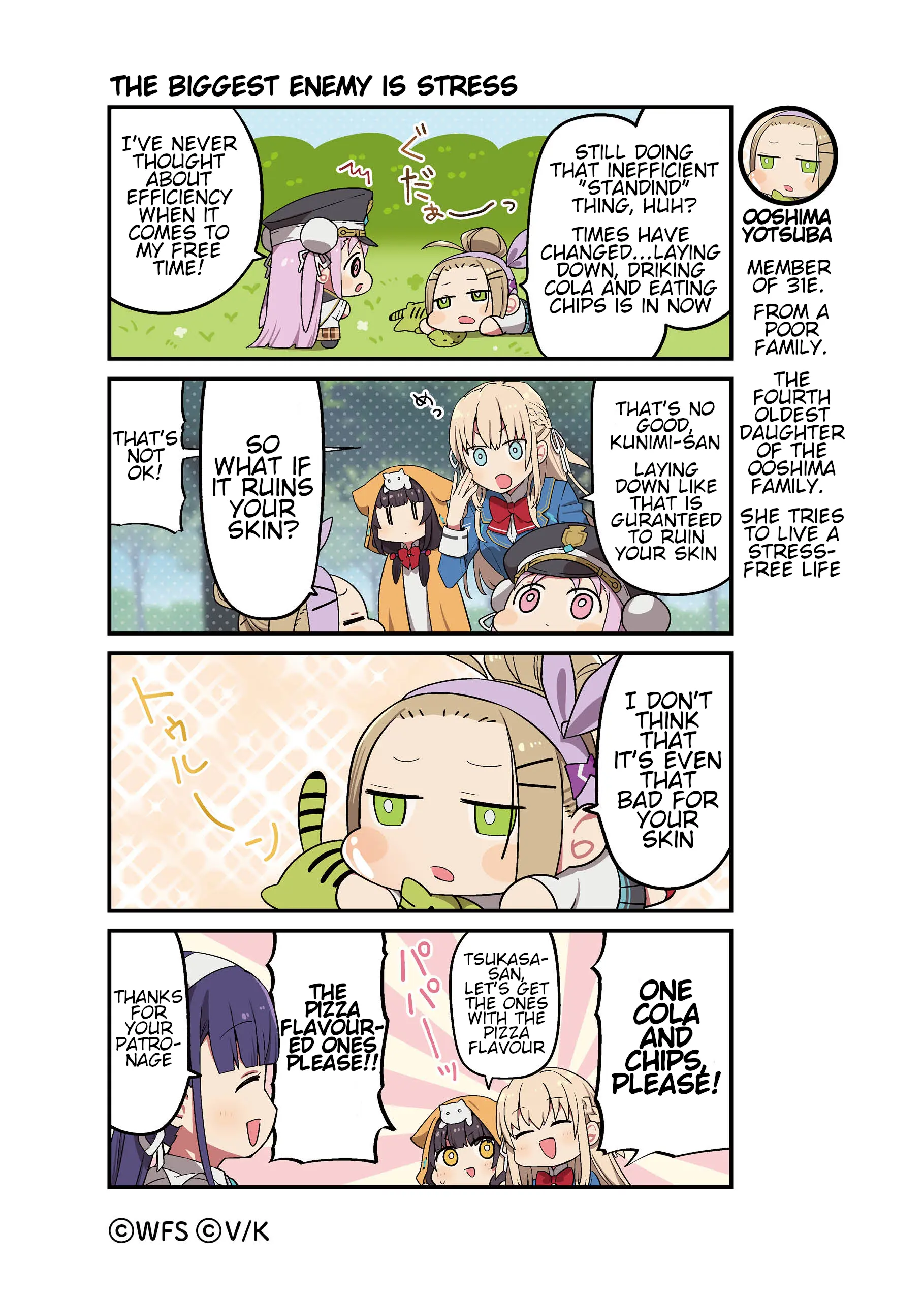 Heaven Burns Red Official 4-Koma - Chapter 27: The Biggest Enemy Is Stress