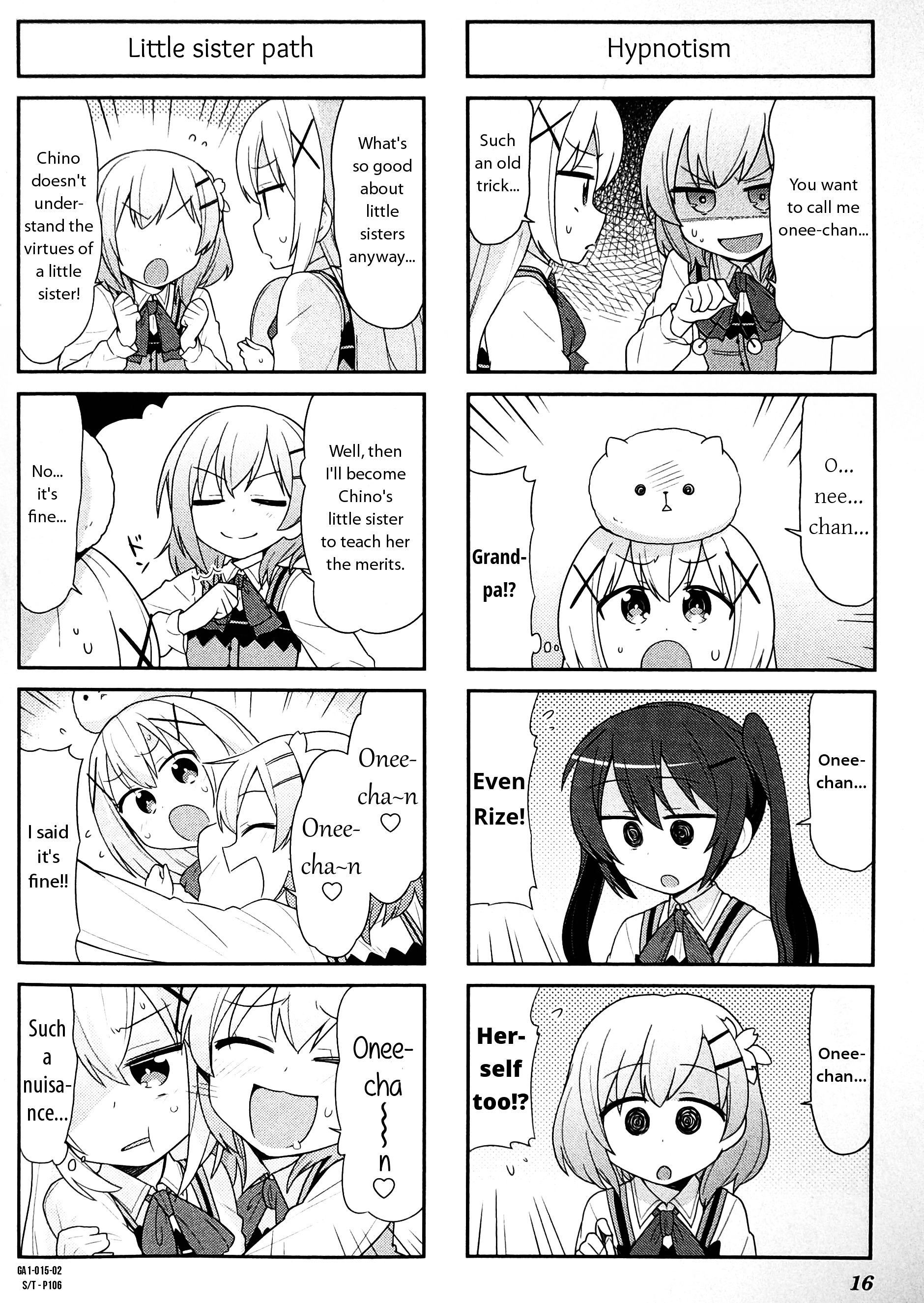 Gochuumon Wa Usagi Desu Ka? Anthology Comic - Vol.1 Chapter 2 : Is The Order An Onee-Chan? [By: He_Be_]