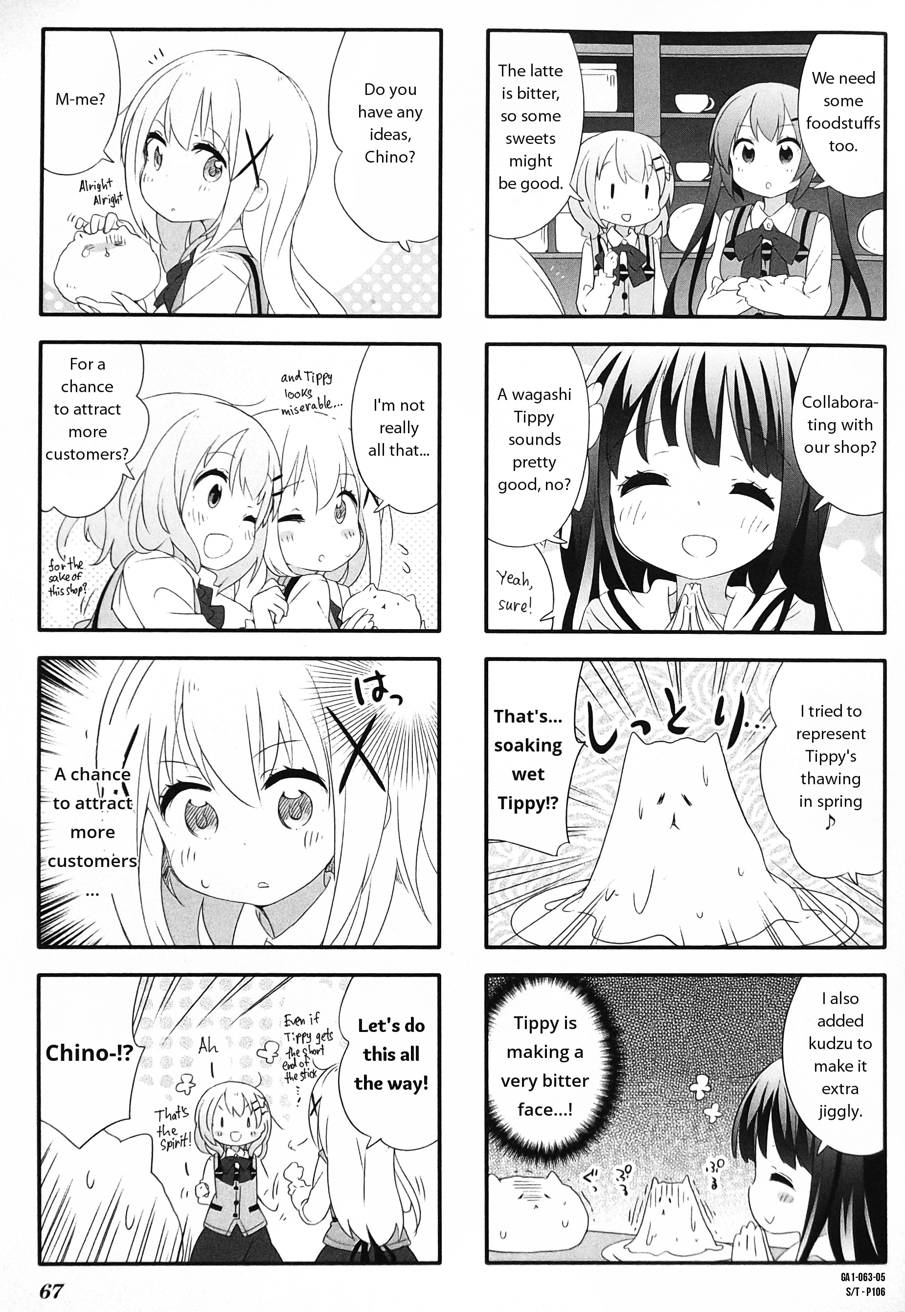 Gochuumon Wa Usagi Desu Ka? Anthology Comic - Vol.1 Chapter 9 : Spring Tippy Festival [By: Ms]