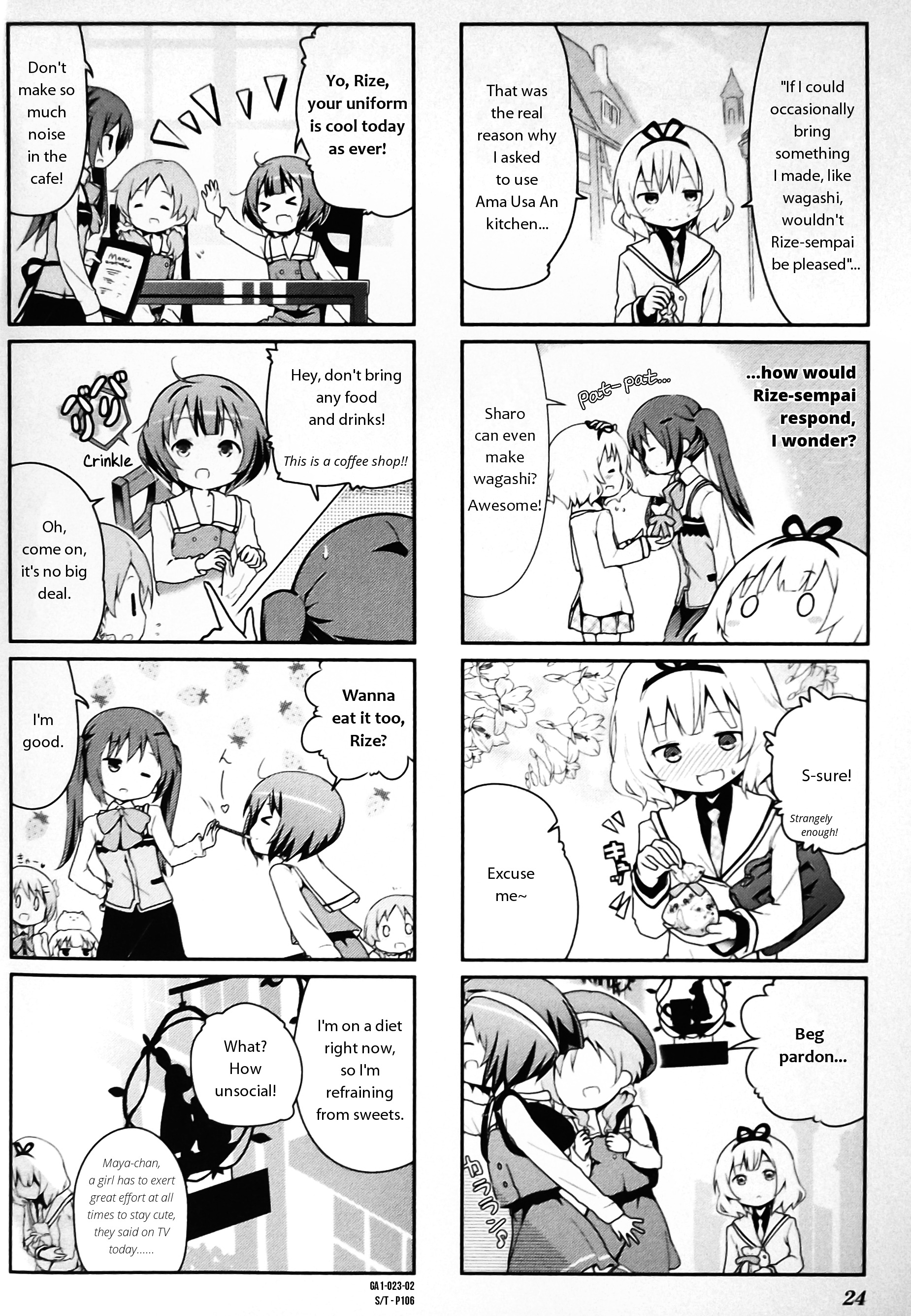 Gochuumon Wa Usagi Desu Ka? Anthology Comic - Vol.1 Chapter 4 : A New Thing [By: Cloba.u]