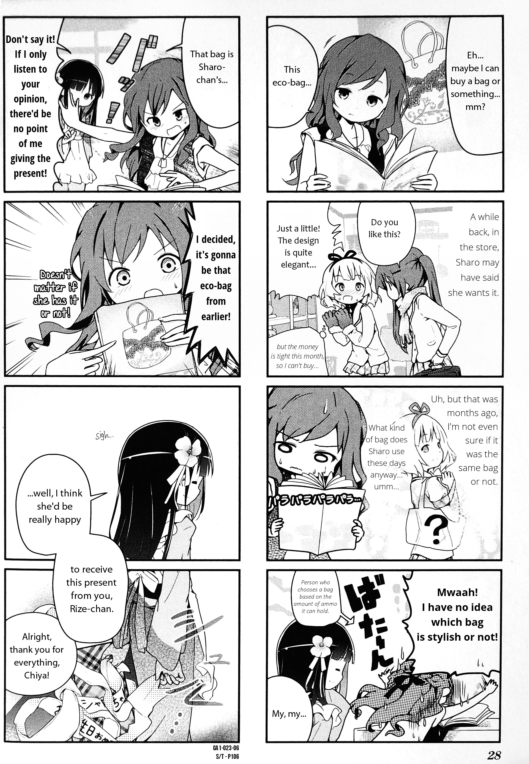 Gochuumon Wa Usagi Desu Ka? Anthology Comic - Vol.1 Chapter 4 : A New Thing [By: Cloba.u]