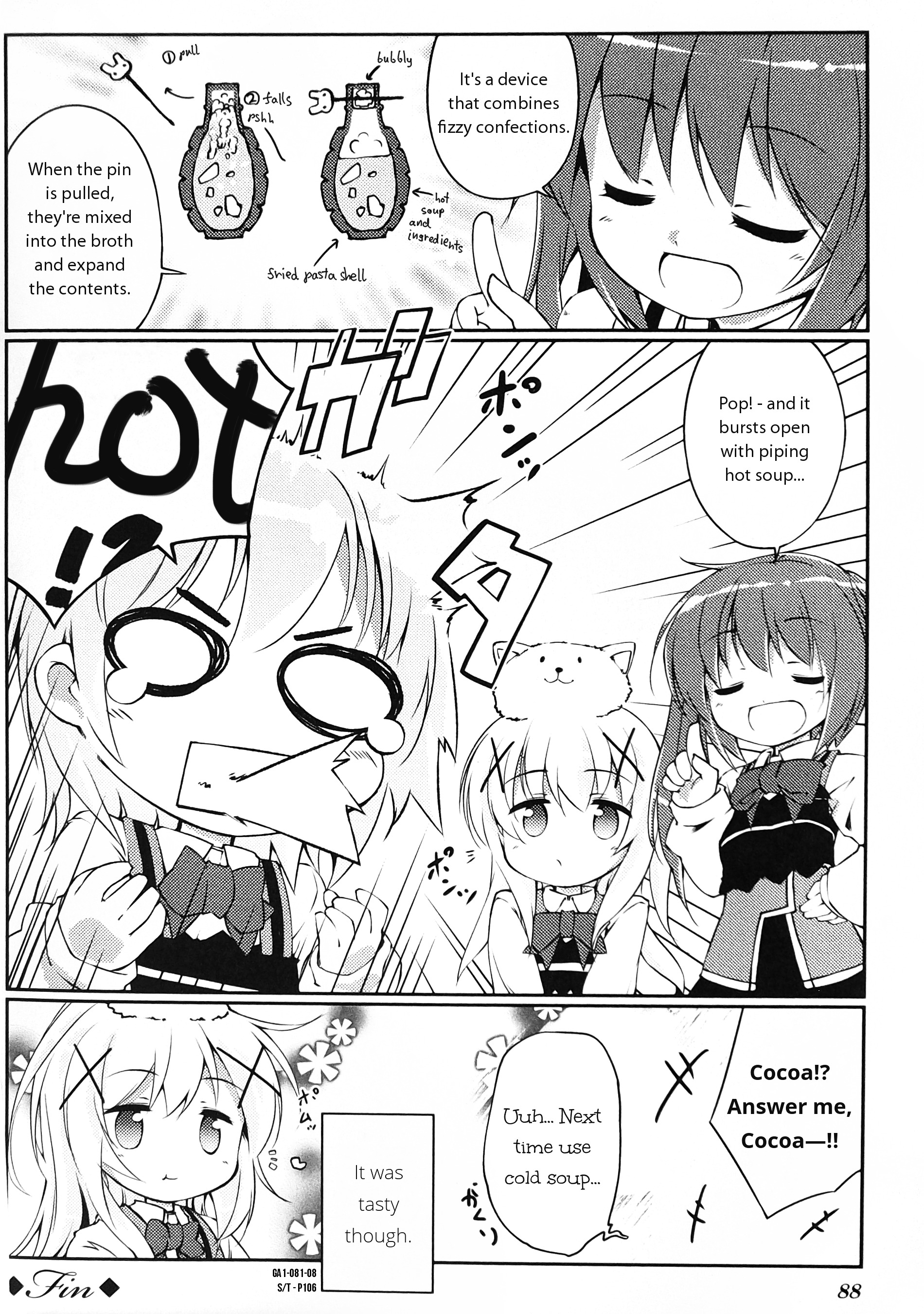 Gochuumon Wa Usagi Desu Ka? Anthology Comic - Vol.1 Chapter 11 : Full Metal Sweets? [By: Nanaroku]