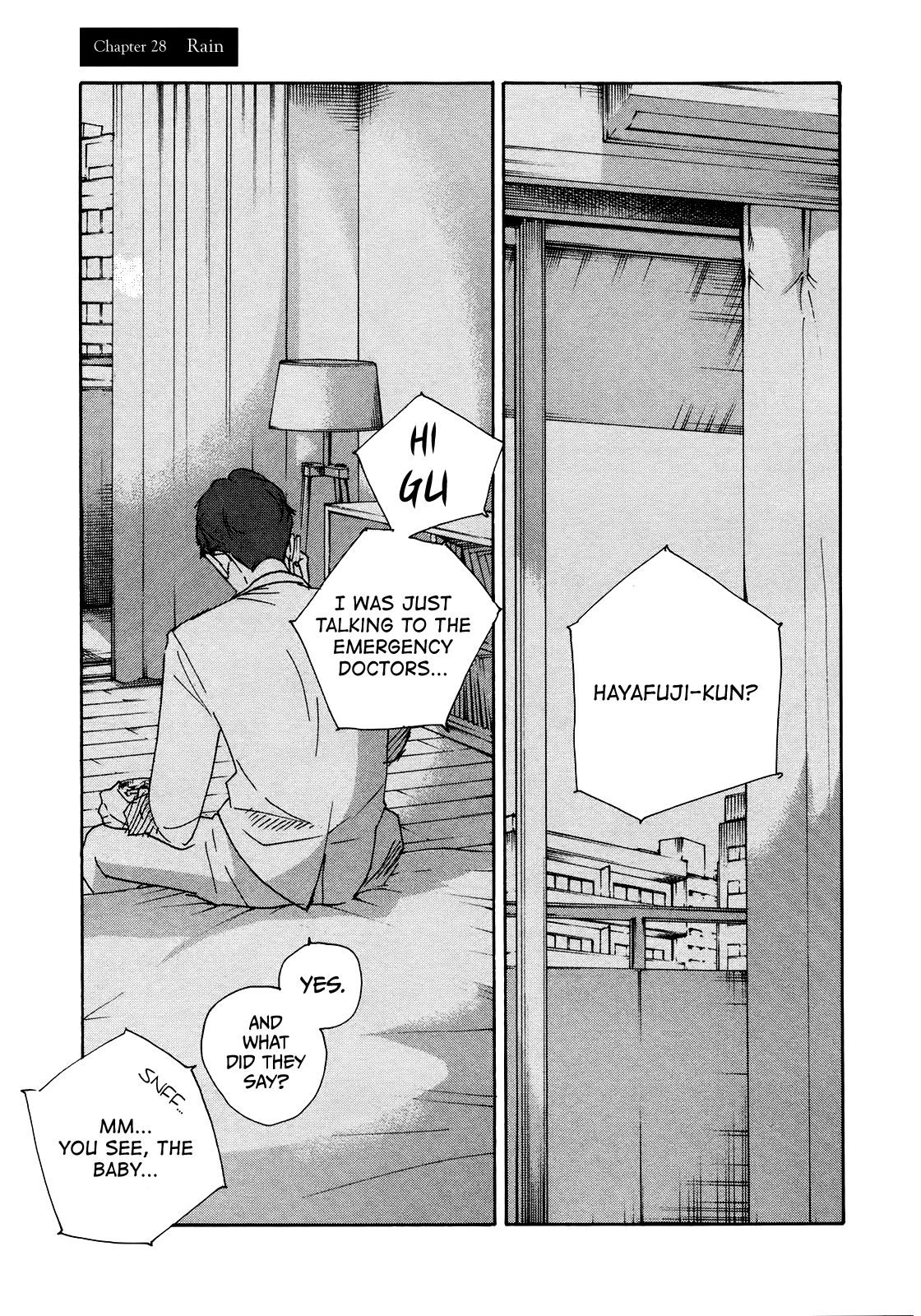 Sensei No Shiroi Uso - Chapter 28: Rain