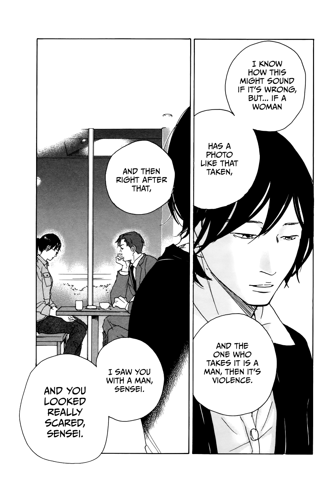 Sensei No Shiroi Uso - Chapter 25