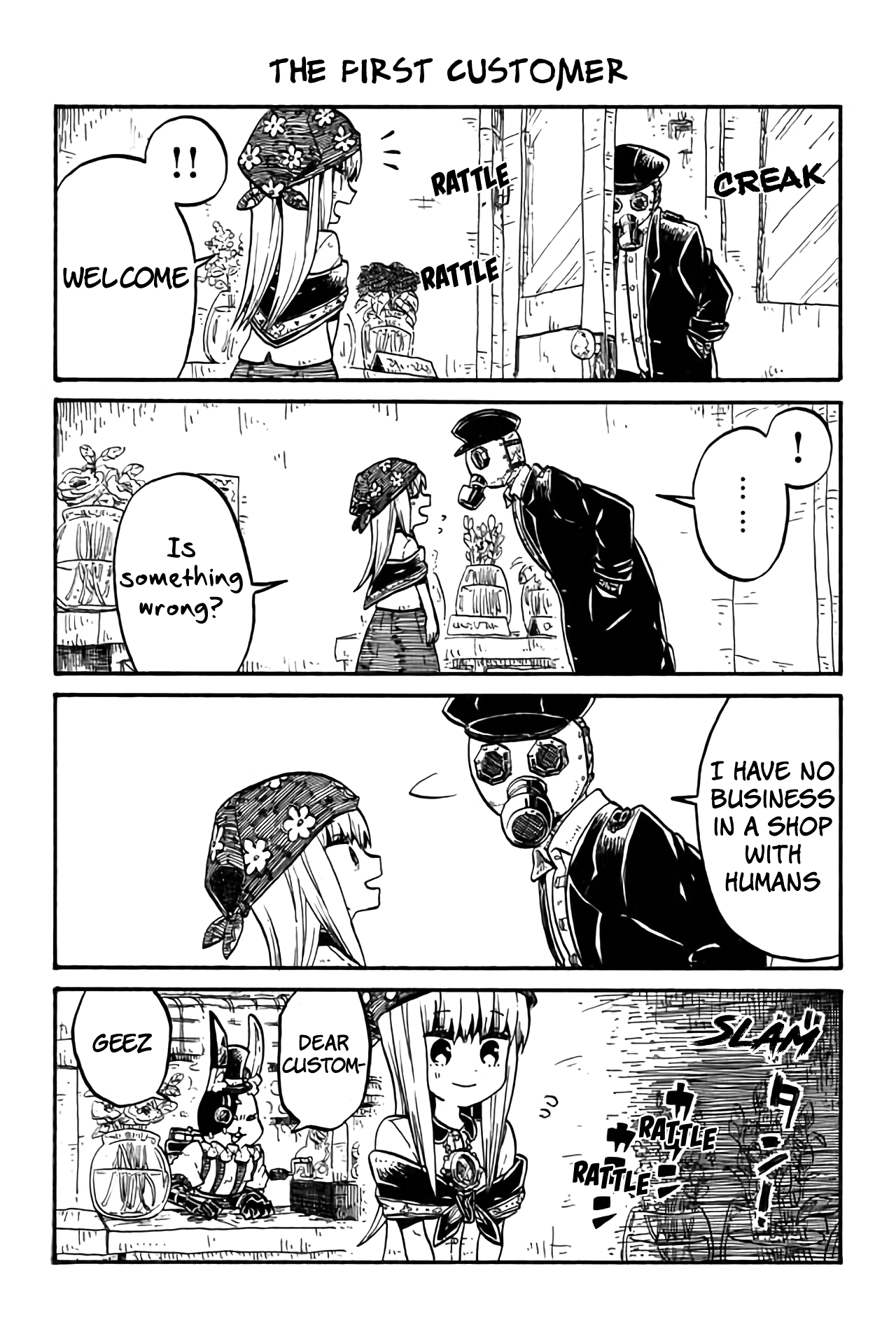 Flower Girl In Dystopia - Chapter 64: The First Customer