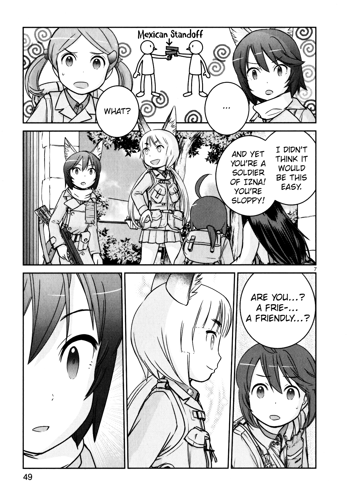 Houkago Assault Girls - Chapter 10: The Mysterious Soldiers! Wait For Reinforcements!