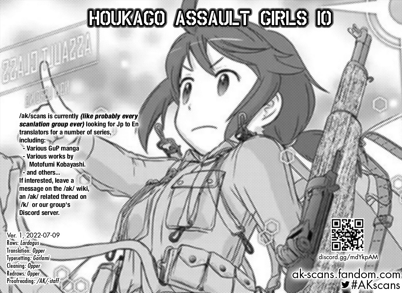 Houkago Assault Girls - Chapter 10: The Mysterious Soldiers! Wait For Reinforcements!