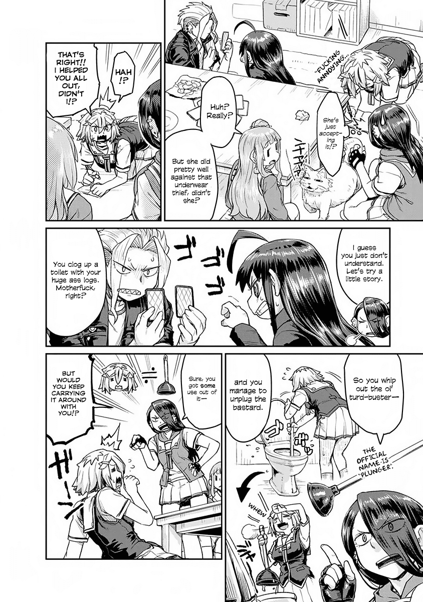 Torako, Anmari Kowashicha Damedayo - Vol. 1 Chapter 9: A Monkey, A Sparrow, And A Ballpoint Pen