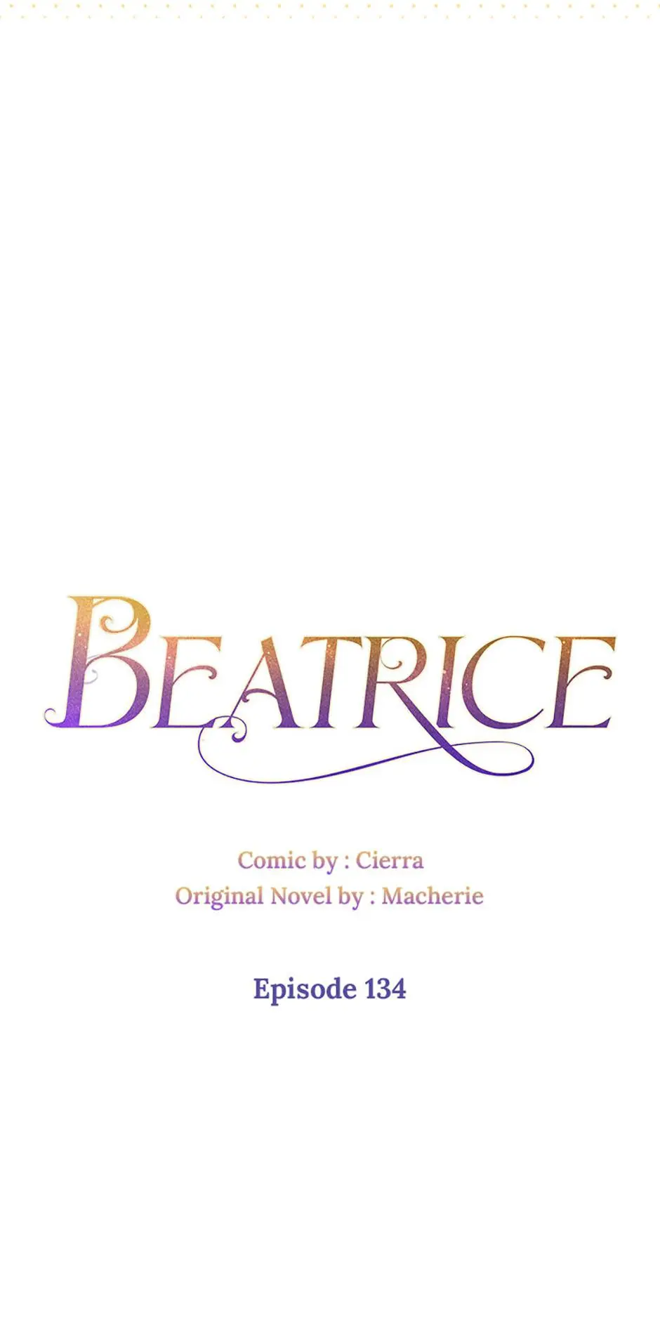 Beatrice - Chapter 134