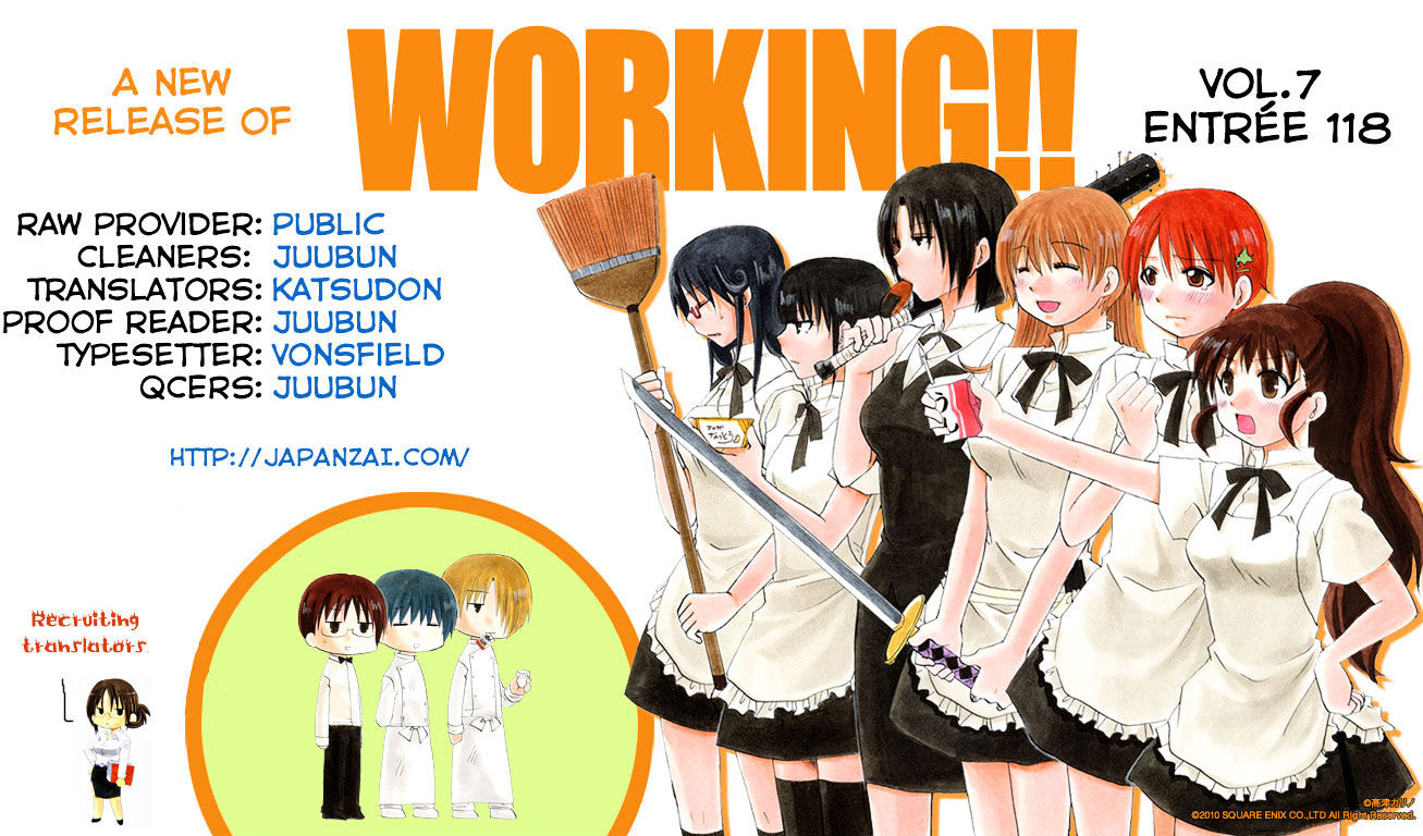 Working!! - Chapter 118