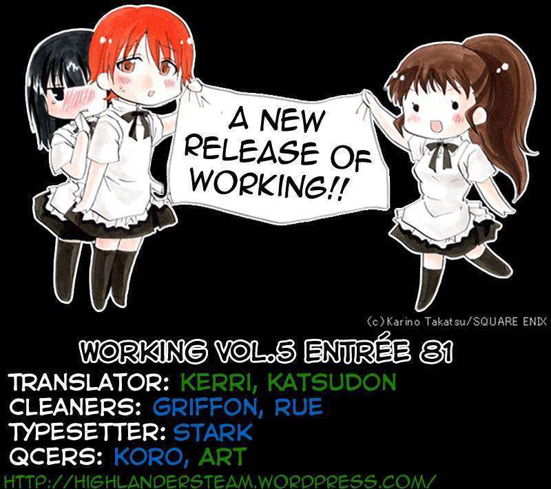 Working!! - Chapter 81