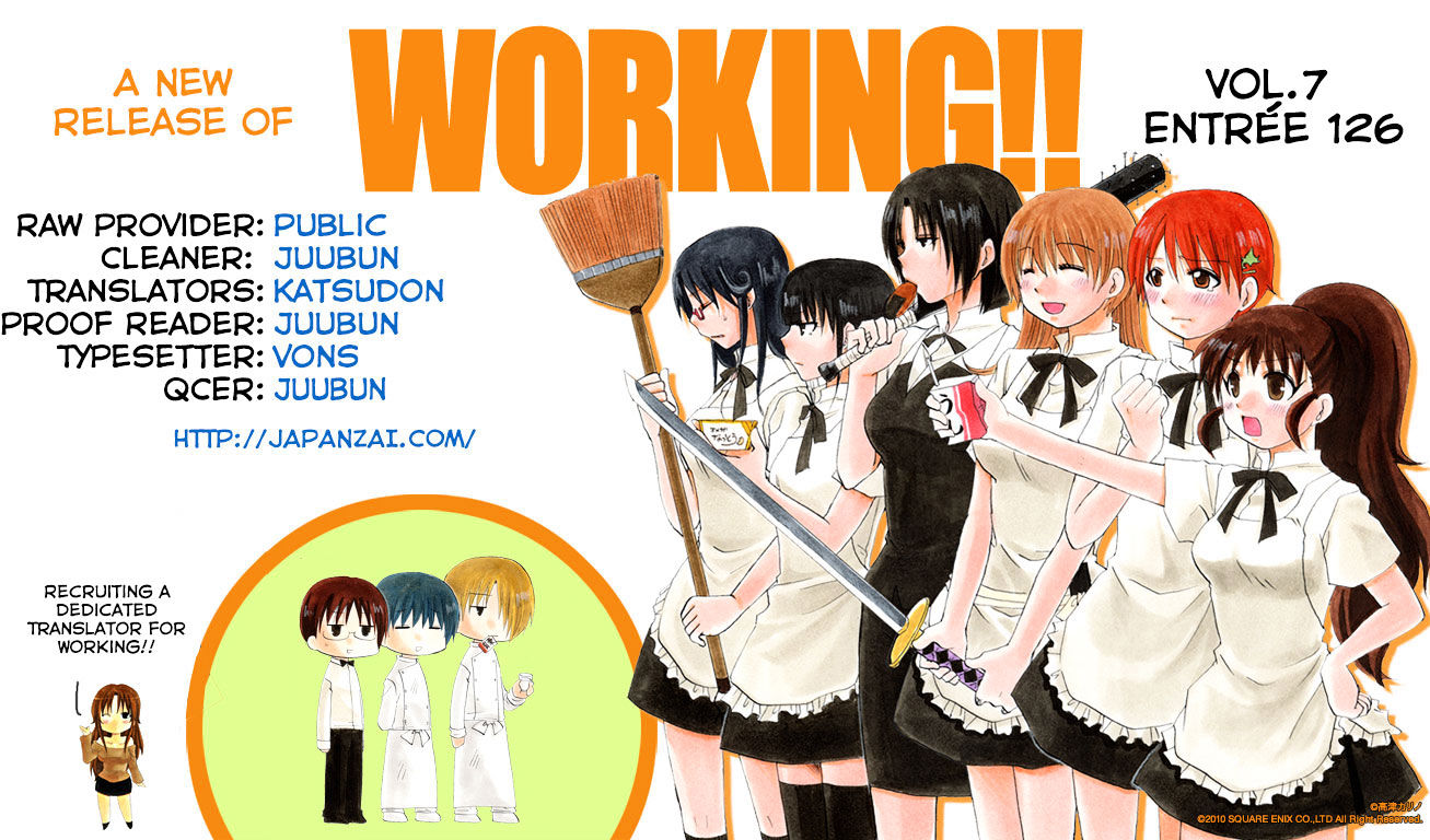 Working!! - Chapter 126