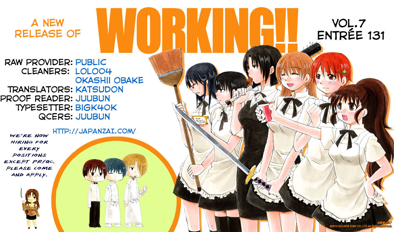 Working!! - Chapter 131