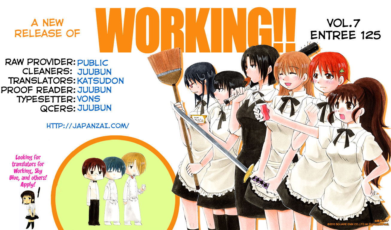 Working!! - Chapter 125