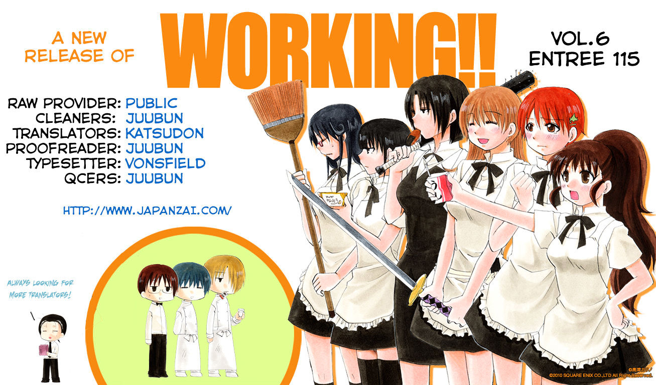 Working!! - Chapter 115