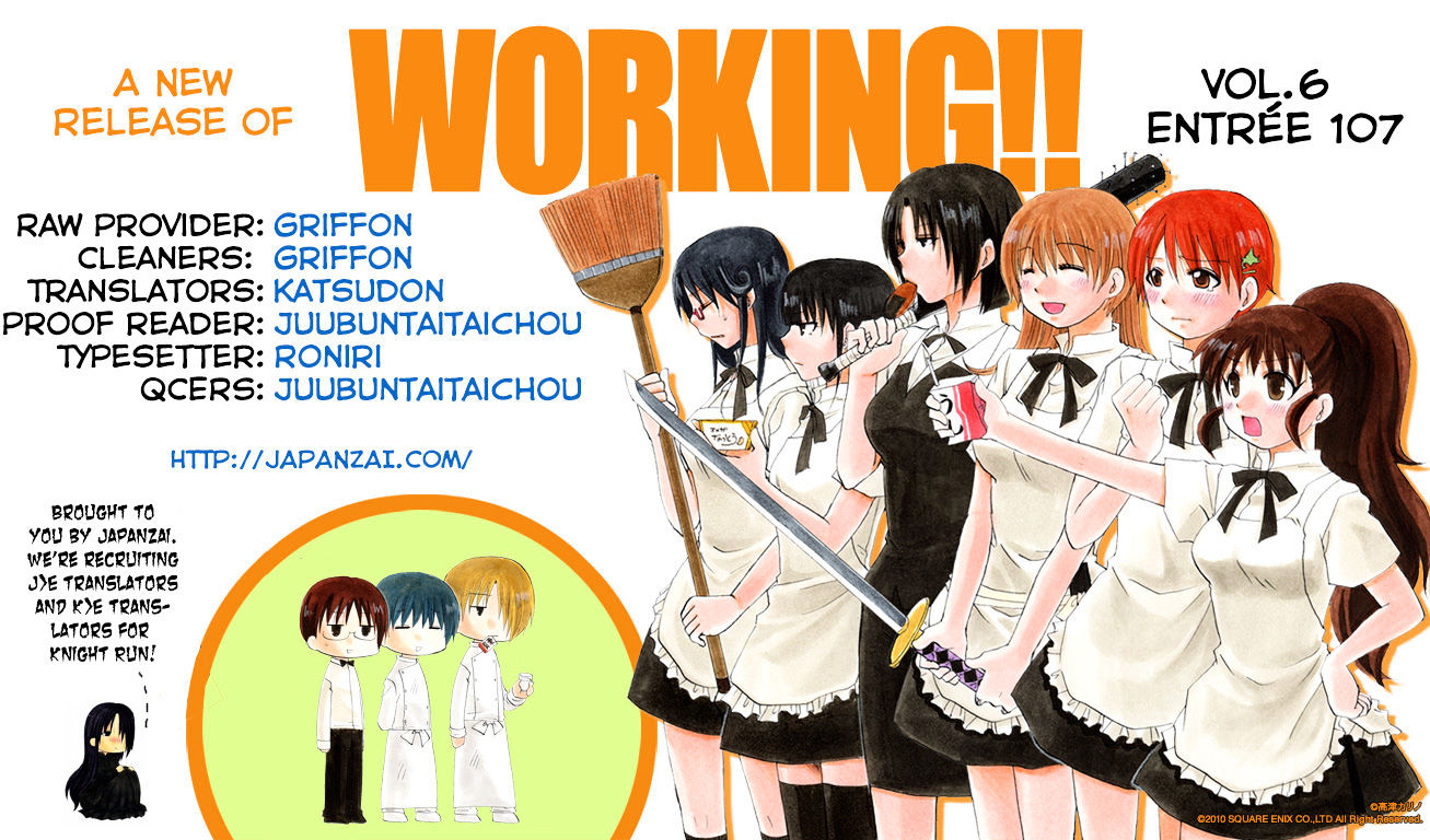 Working!! - Chapter 107