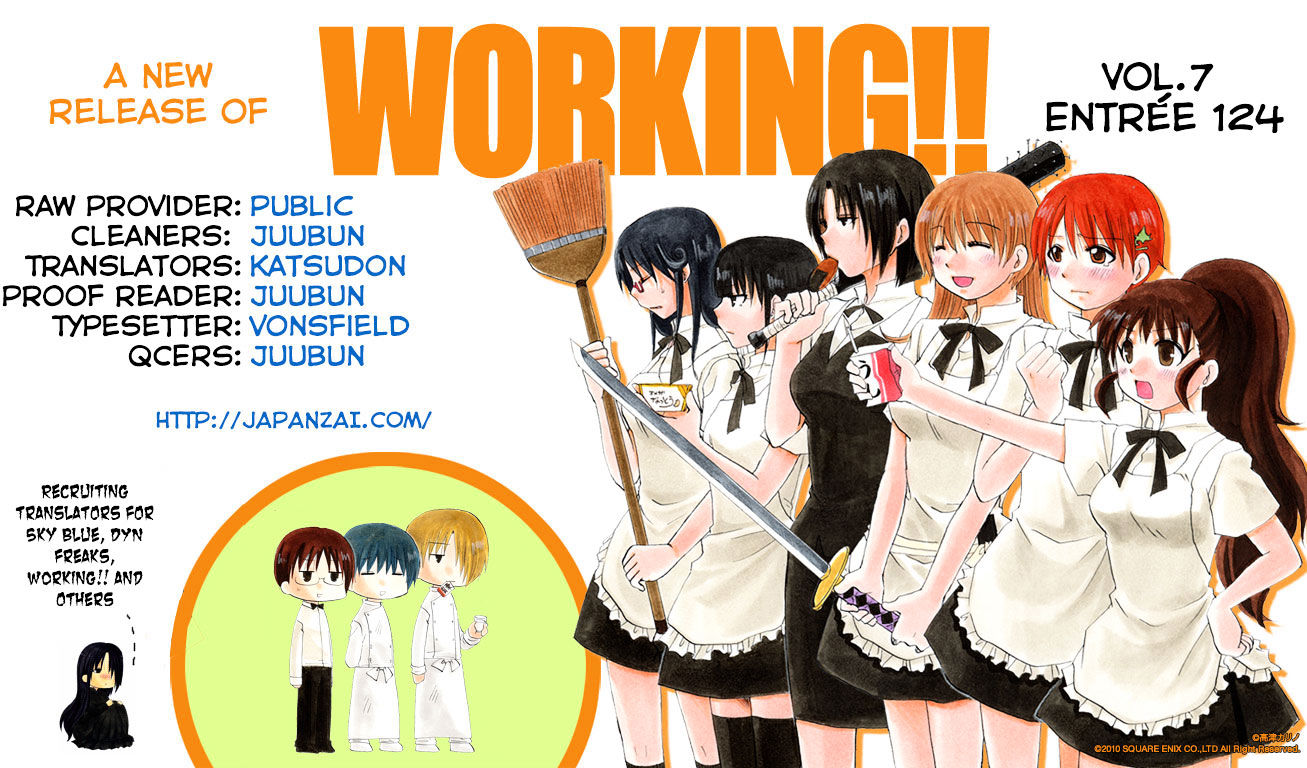 Working!! - Chapter 124