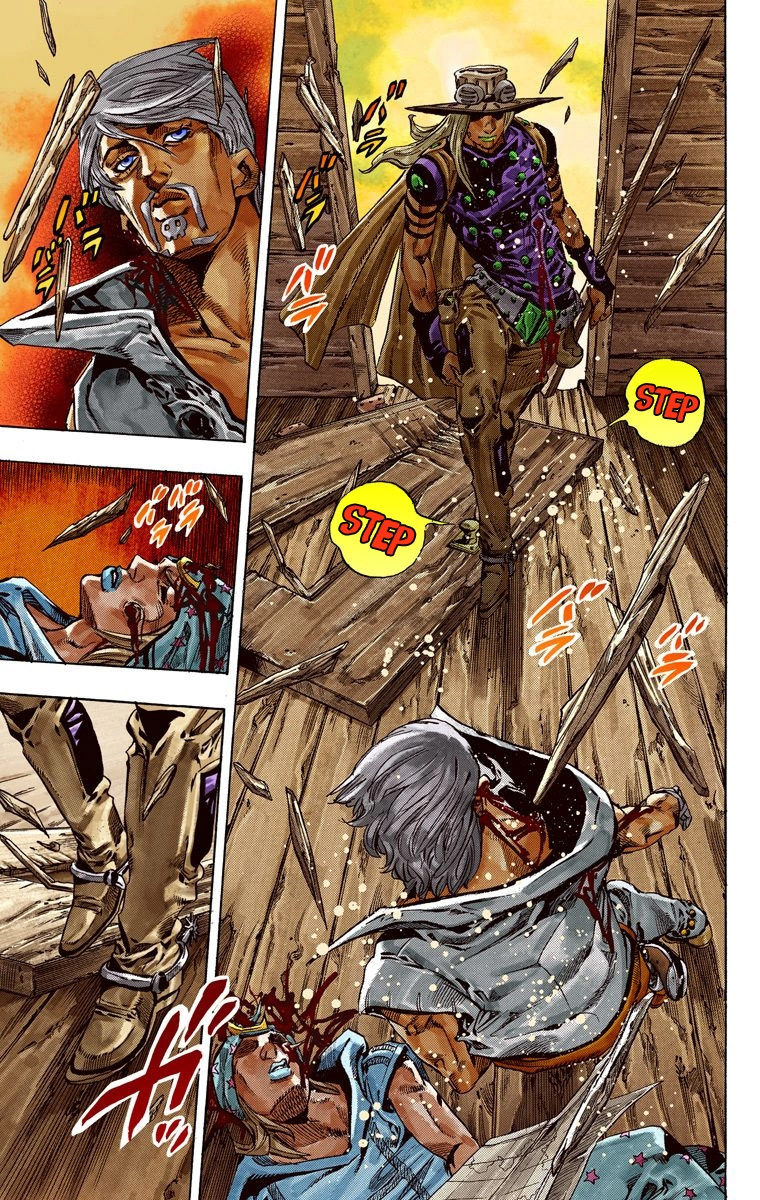 Jojo's Bizarre Adventure Part 7 - Steel Ball Run - Vol.8 Chapter 35: The True Man's World Part 3