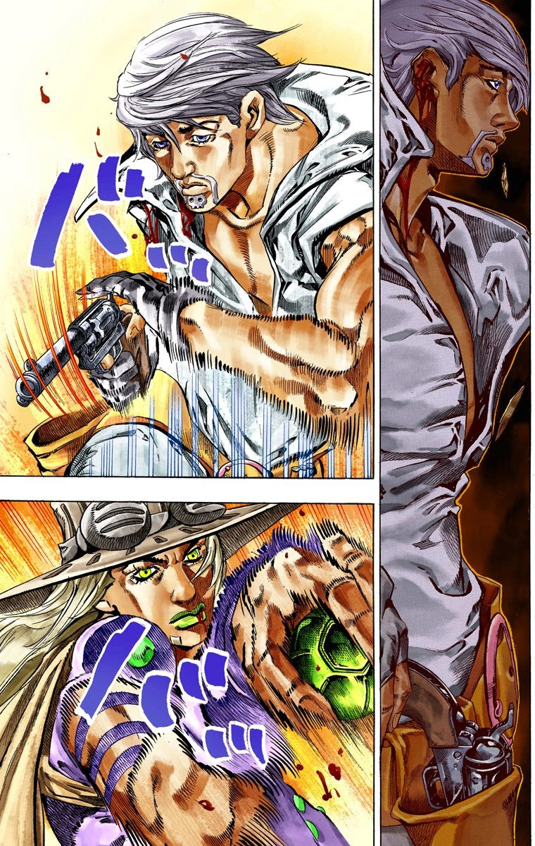 Jojo's Bizarre Adventure Part 7 - Steel Ball Run - Vol.8 Chapter 35: The True Man's World Part 3