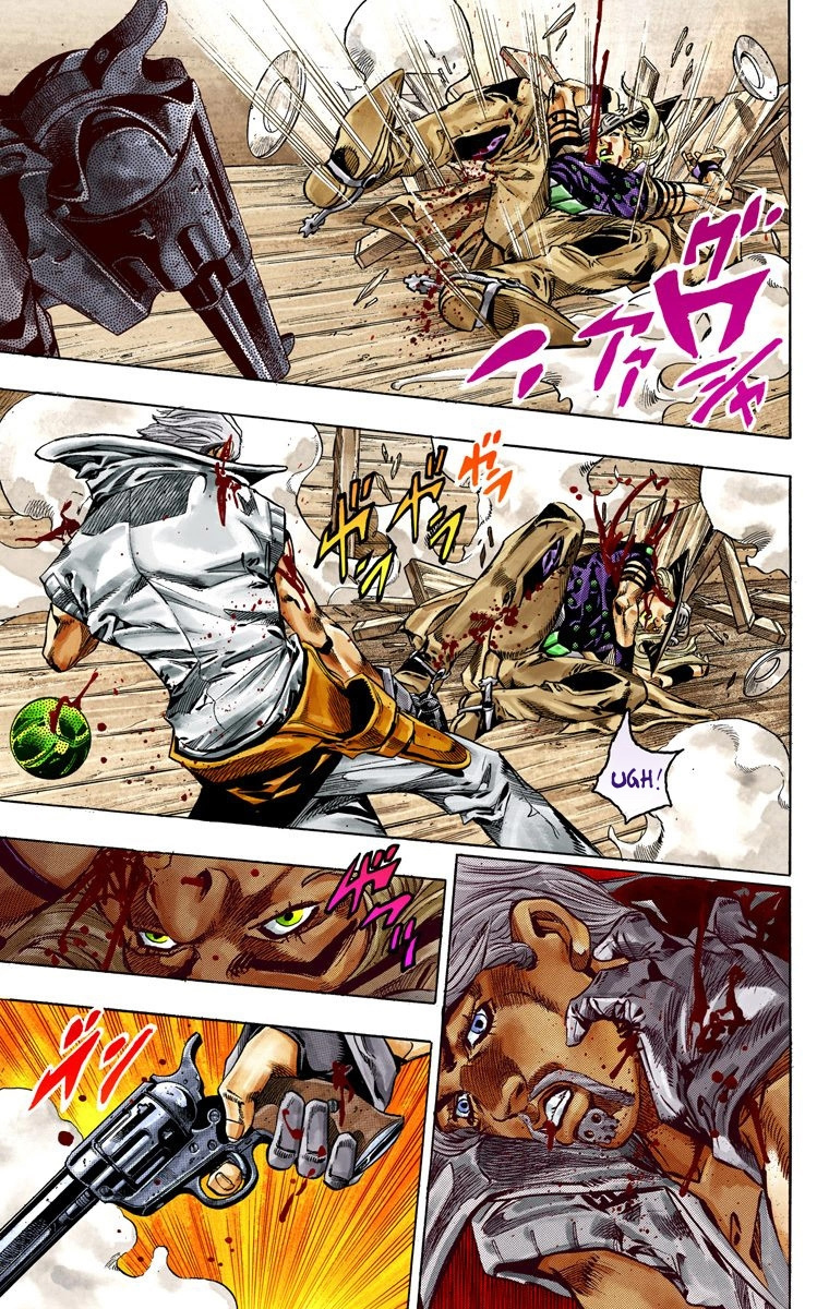 Jojo's Bizarre Adventure Part 7 - Steel Ball Run - Vol.8 Chapter 35: The True Man's World Part 3