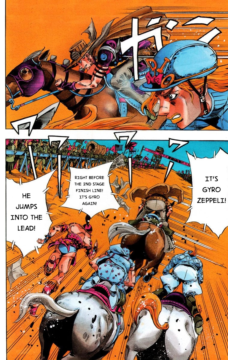 Jojo's Bizarre Adventure Part 7 - Steel Ball Run - Vol.6 Chapter 28: Scary Monsters Part 1