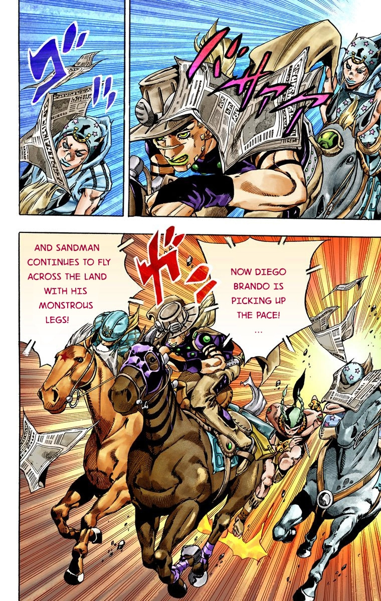 Jojo's Bizarre Adventure Part 7 - Steel Ball Run - Vol.6 Chapter 28: Scary Monsters Part 1