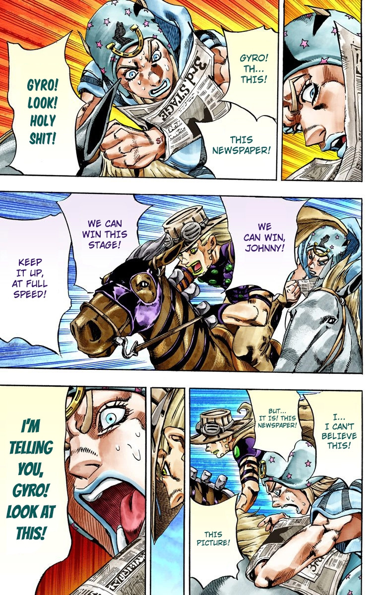 Jojo's Bizarre Adventure Part 7 - Steel Ball Run - Vol.6 Chapter 28: Scary Monsters Part 1