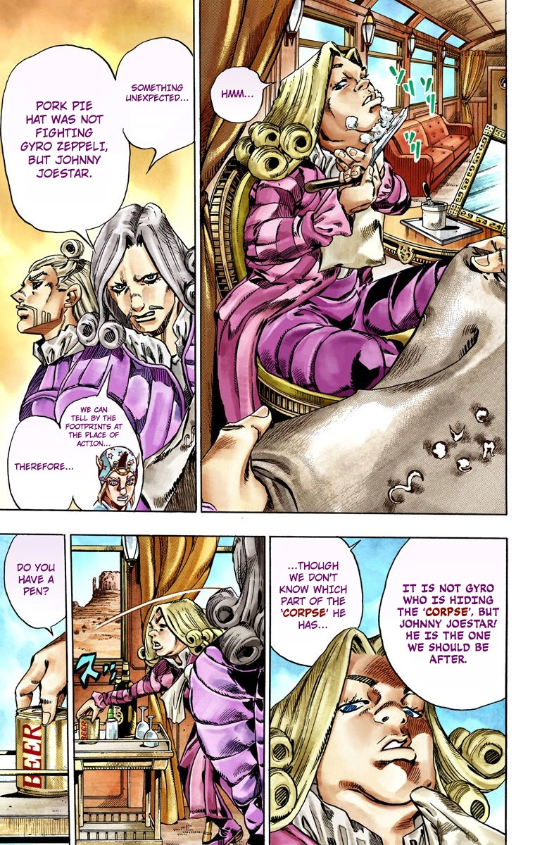 Jojo's Bizarre Adventure Part 7 - Steel Ball Run - Vol.6 Chapter 28: Scary Monsters Part 1