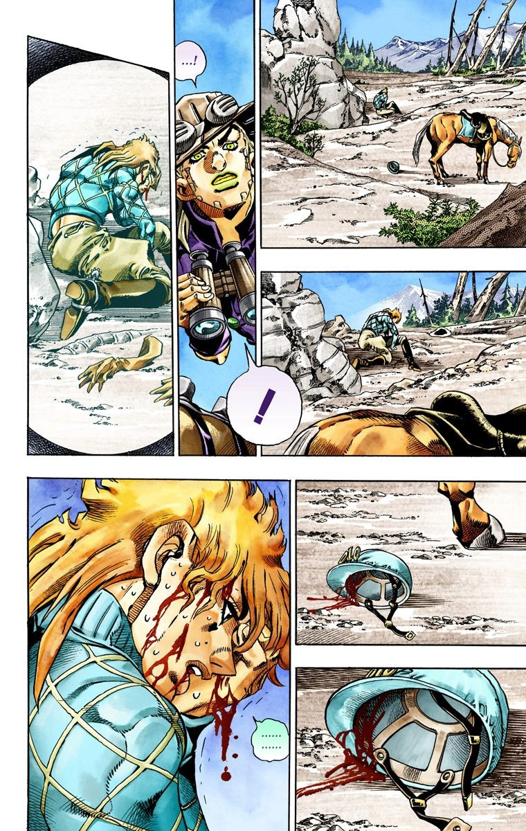 Jojo's Bizarre Adventure Part 7 - Steel Ball Run - Vol.6 Chapter 28: Scary Monsters Part 1