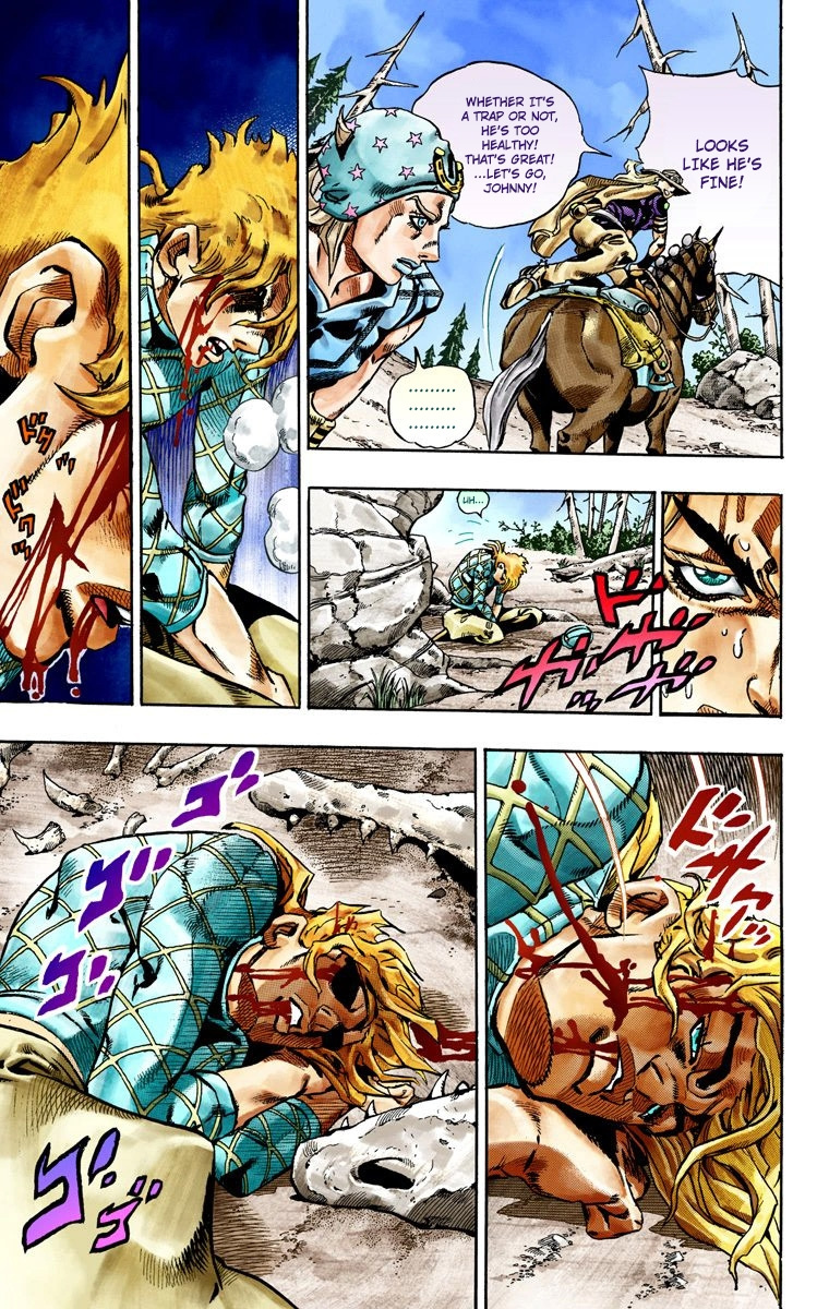 Jojo's Bizarre Adventure Part 7 - Steel Ball Run - Vol.6 Chapter 28: Scary Monsters Part 1